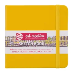 Blok za skiciranje Art Creation 12x12cm - Golden Yellow