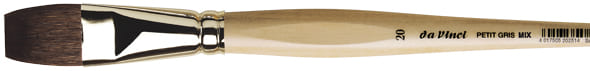 Akvarell ecsetek halmaza da Vinci PETIT-GRIS - 3db