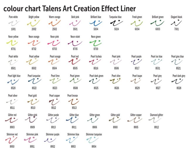 Talens ArtCreation Effect Liner - 28ml