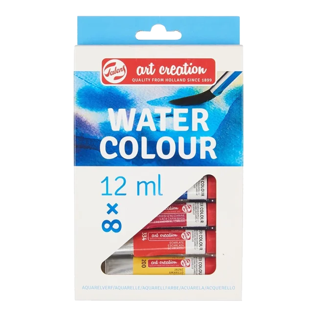 Colori ad acquerello Talens ArtCreation - set 8 x 12 ml