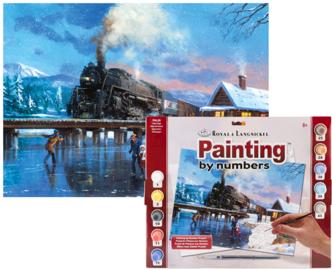 R&L Pittura con i numeri – Winter Magic