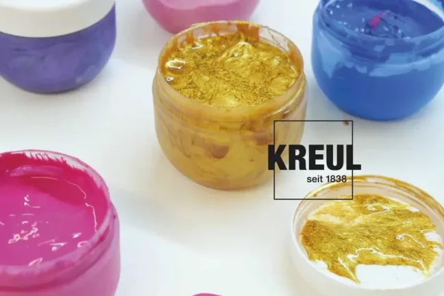 KREUL Sada prstových farieb MUCKI - 6 x 50 ml