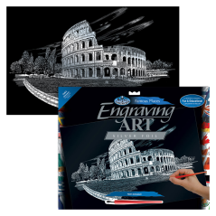 R&L Vyškrabovací obrázok – Colosseum