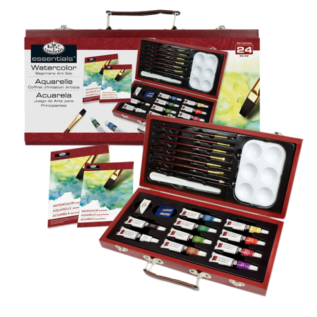 Royal Langnickel akvarell művészeti készlet - 24db