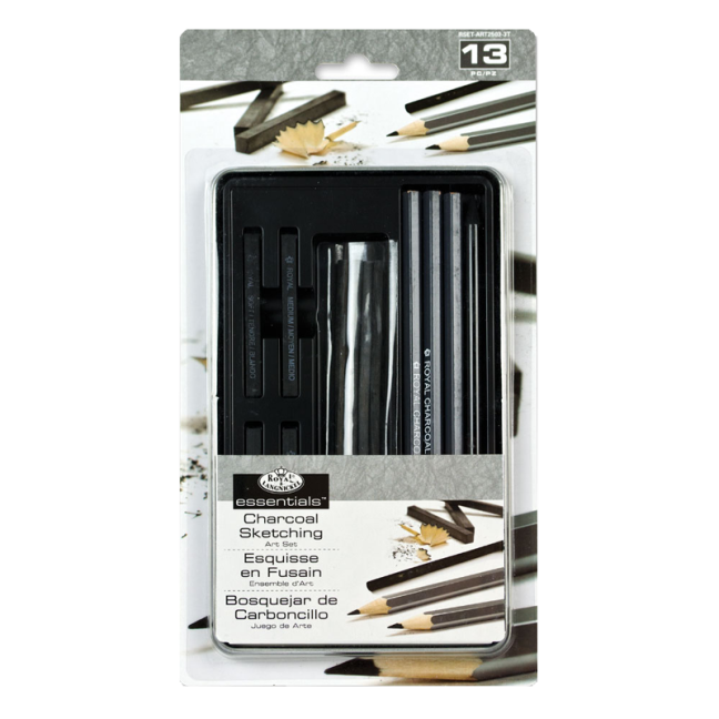 Set di carboncini per schizzi Royal & Langnickel Art Set - piccolo set 13 pezzi