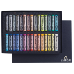 Pasteluri uscate REMBRANDT – set de 30 pasteluri