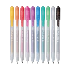 Sakura Gelly Roll – metalické gélové perá, sada 10 ks