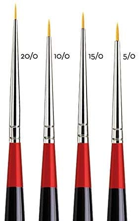 daVinci MICRO-NOVA set di pennelli per dettagli - serie 4270