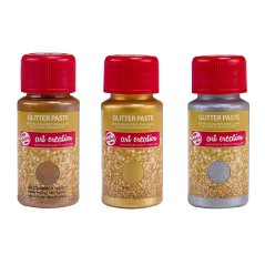 Art Creation sada glitrových pást - 3 x 50 ml