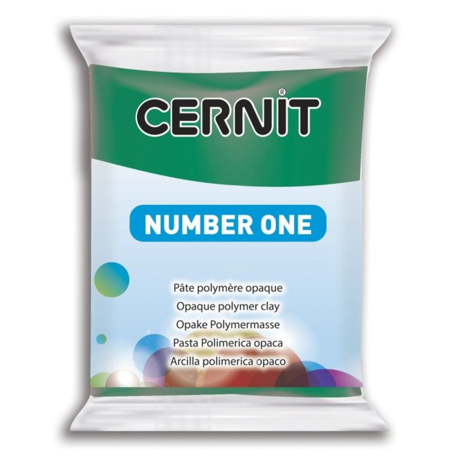 CERNIT Massa No.1 56g - vari colori - CERNIT No.1: 620 - Emerald green