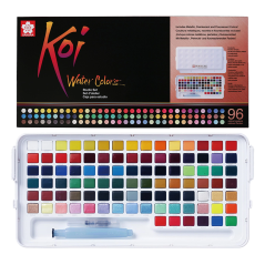 Akvarelové barvy Sakura Koi Studio Set - 96 ks