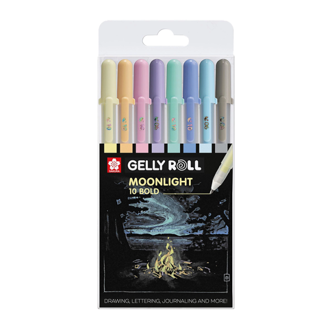 Sakura Gelly Roll Moonlight set Pastello 8 pz