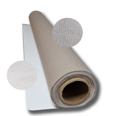 Bavlněné malířské plátno na roli / role (2,10 x 25 m)