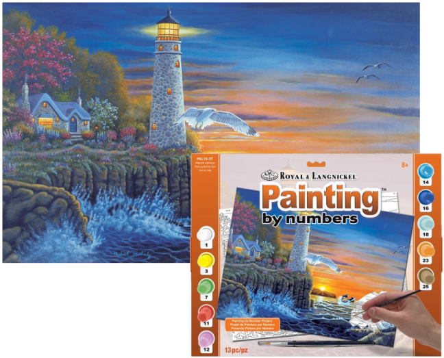 R&L Pittura con i numeri – Waterside Lighthouse