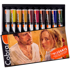 Cobra The Peasants sada olejových farieb portrét 10 x 40 ml