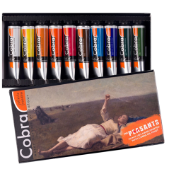 Cobra The Peasants Landscape Olajfesték készlet 10 x 40 ml