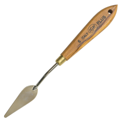 Spatola per pittura RGM con manico in legno d'olivo - PLUS - 6