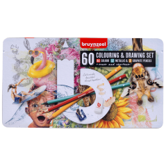 Színes ceruzakészlet Bruynzeel - Creative Artist - 60db