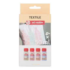 Art Creation set za tekstil Pastel 4 x 50 ml