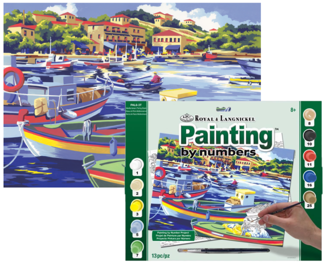 R&L Pittura con i numeri – Mediterranean fishing