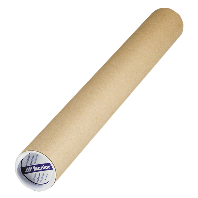 Tubo di cartone lineare 75 cm, diametro 8 cm