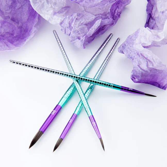 R&L Set di pennelli per olio/acrilico/acquerello MYTHOS – 4 pz