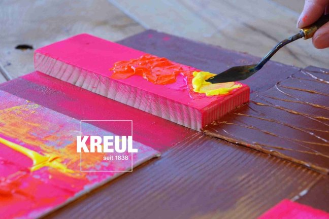 KREUL Colore acrilico El Greco 150 ml - KREUL colore acrilico El Greco 150 ml - scegli la tonalità: 28518 - Light Ocher