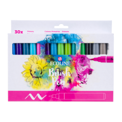 Sada akvarelových pier Ecoline Primary - 30 farieb
