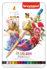 Creioane colorate Bruynzeel Expression - set de 12 buc
