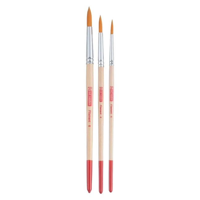 ArtCreation set di pennelli per pittura ad acquerello 3 pezzi -123M