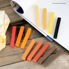 R&L Száraz pasztellkészlet – EARTHTONE – 12 db