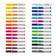 Sada akvarelových pier Ecoline Primary - 30 farieb