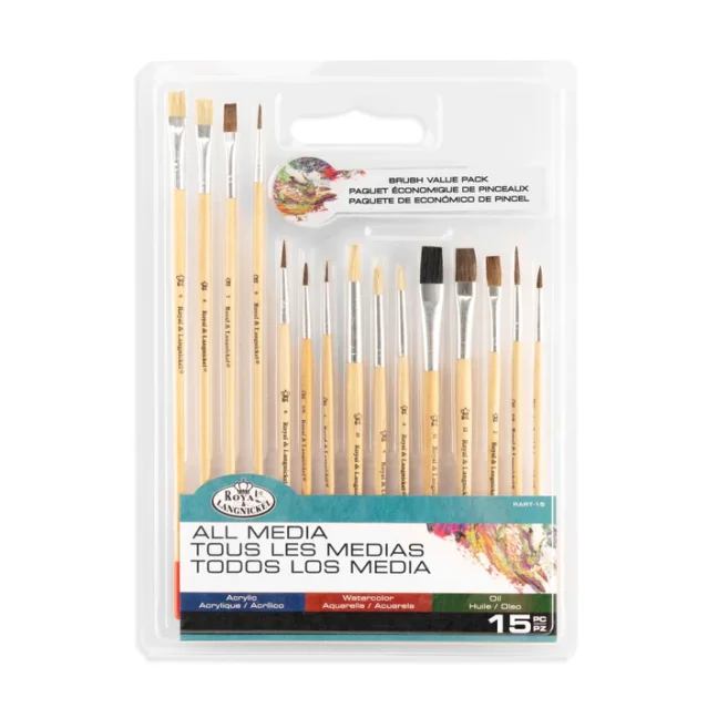Pennelli Royal & Langnickel - Set da 15 pezzi - RART-15