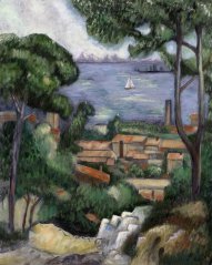 Pittura su tela con motivo - L'Estaque à Villa