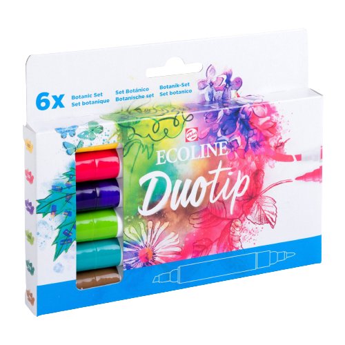 Ecoline Duotip pennarelli Set Botanico | 6 colori