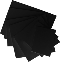 Maliarske plátno na ráme - Čierne