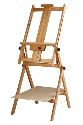 Festőállvány műtermi lappal – London