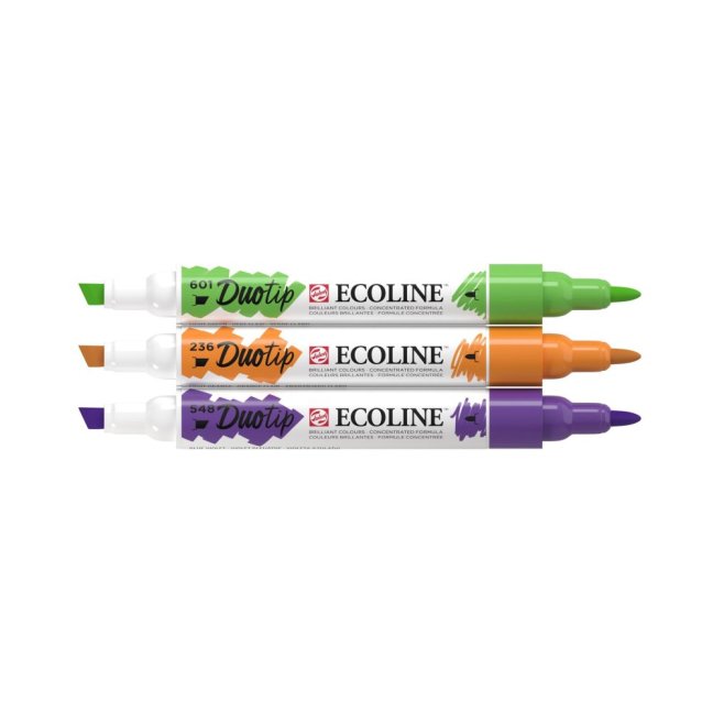 Ecoline Duotip pennarelli Set secondario | 3 colori