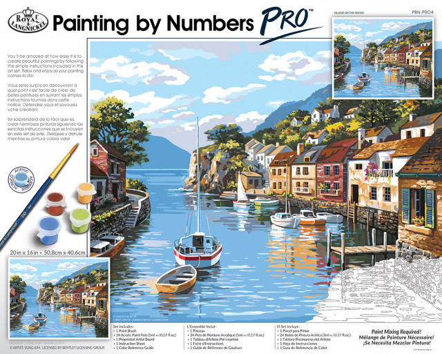 R&L Pittura con i numeri PRO – Village on Water