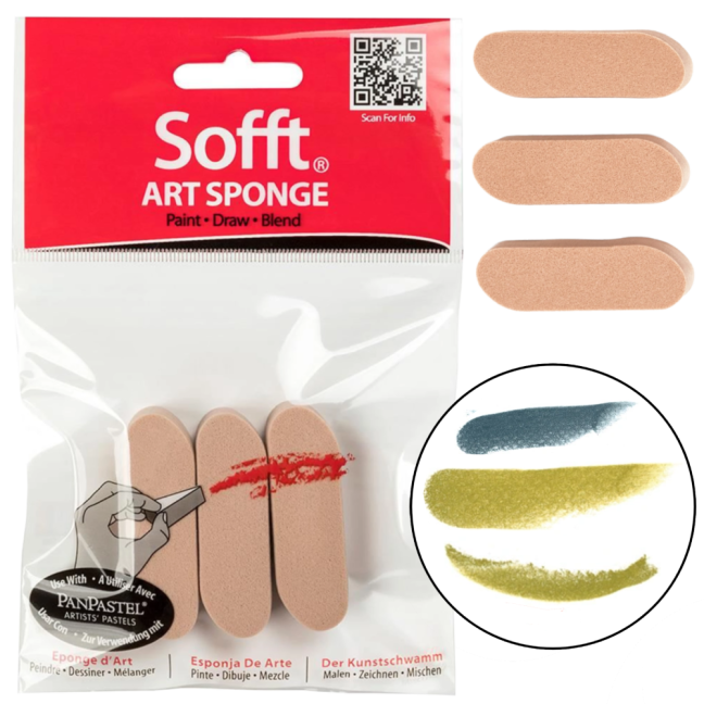 PanPastel set de bureți pentru pastel 3 bucăți – alegeți un set