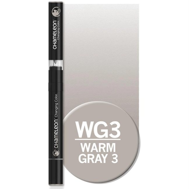 Chameleon Color Pen marcatore - scegli la tua tonalità - CHAMELEON colori - scegli la tonalità: 51 - Warm Grey 3 WG3