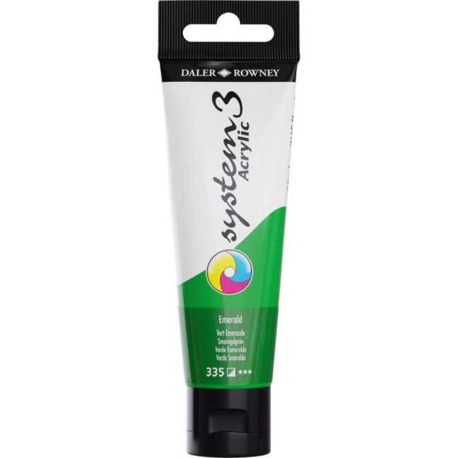 D&R System3 colori acrilici 59ml - scegli la tonalità - D&R System3 colore acrilico 59 ml: 355 - Leaf Green