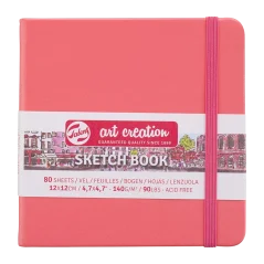 Blok za skiciranje Art Creation 12x12cm - Coral Red