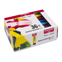 Amsterdam akril festékek - 36 x 20 ml készlet - General selection