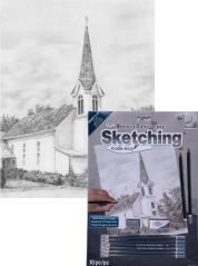 Royal & Langnickel set za skiciranje s motivom - Crkva