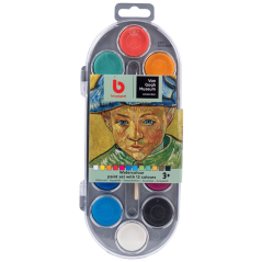 Set di acquerelli Bruynzeel - 12 pezzi - serie Museo Van Gogh