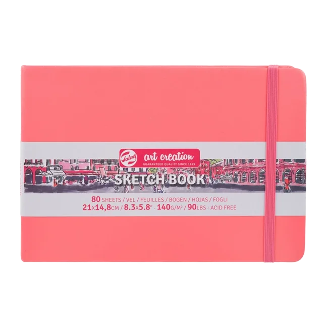 Blocco da disegno Art Creation 14,8x21cm - Coral Red