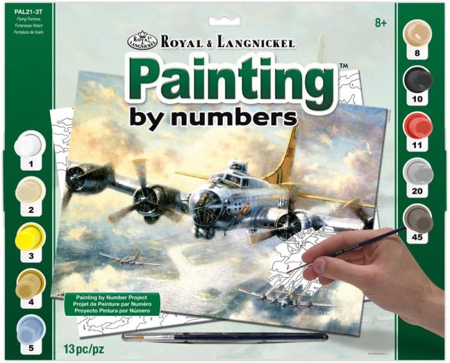 R&L Pittura con i numeri – Flying Fortress