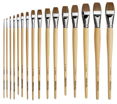 Štětce da Vinci OX HAIR - Vlasy z vola - 1768 - Vyberte si velikost štětce