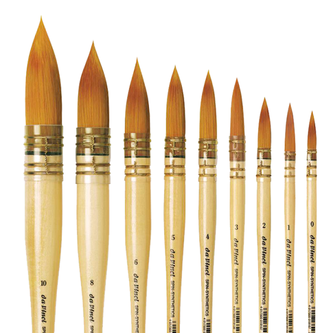 Da Vinci SPIN-SYNTHETICS kistovi za akvarel - serija 488